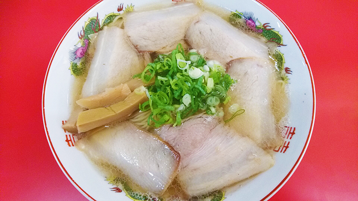 ラーメン竹千代のチャーシュー麺