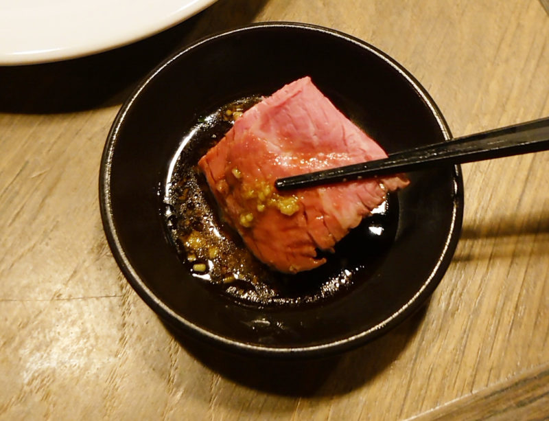 肉酒場Grill-Griller-Grillestの牛肉刺し3種盛り