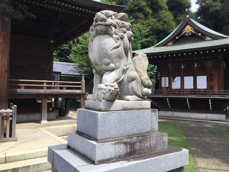 赤羽八幡神社 狛犬