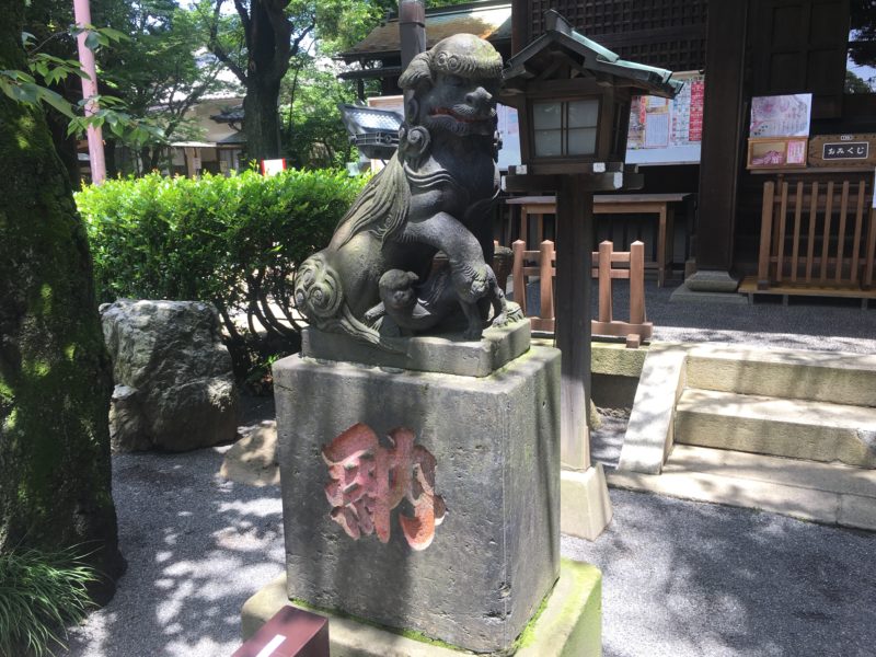 七社神社 狛犬