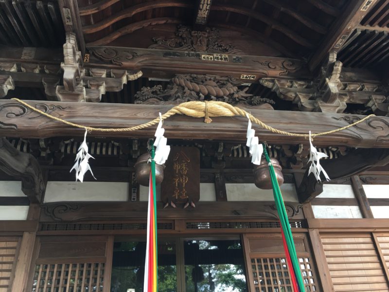 瀧野川八幡神社 社殿