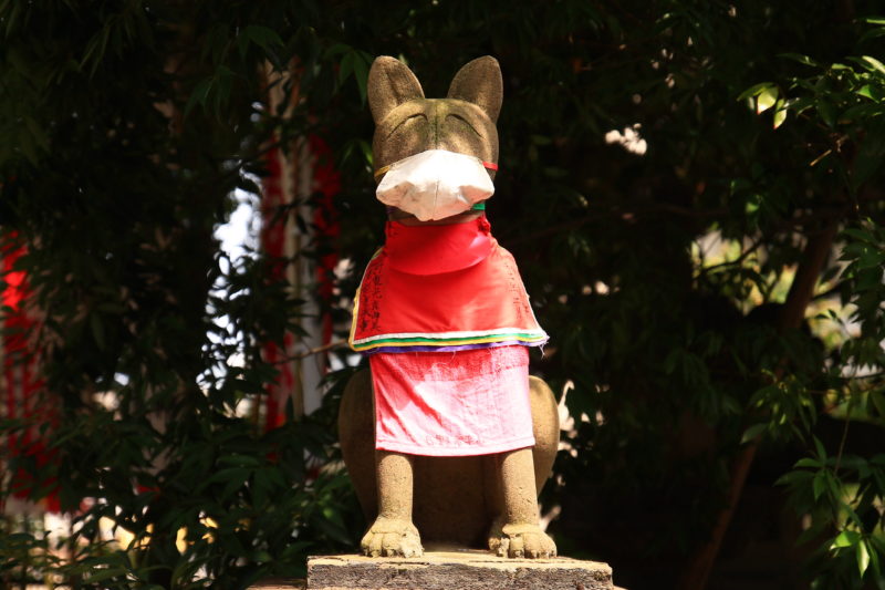 王子稲荷神社 狛狐