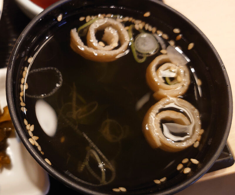 十条 魚一 キス・イカの天ぷら定食