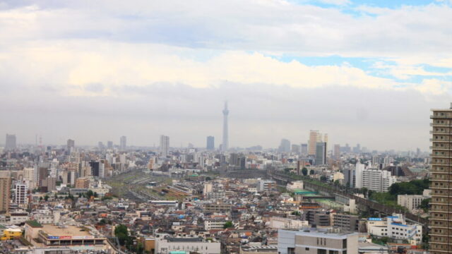 北とぴあ 展望台 景色