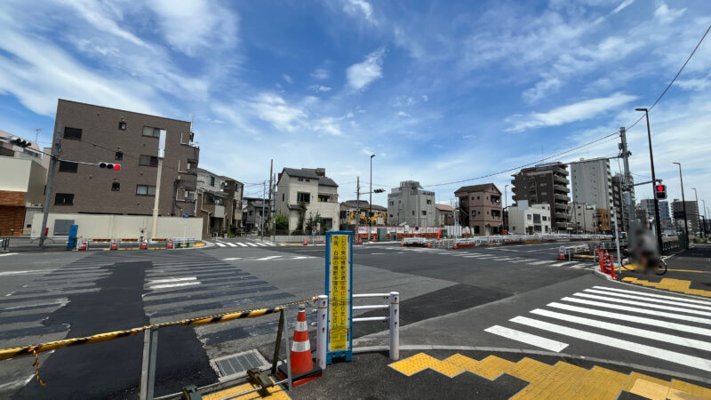 赤羽岩淵 横断歩道