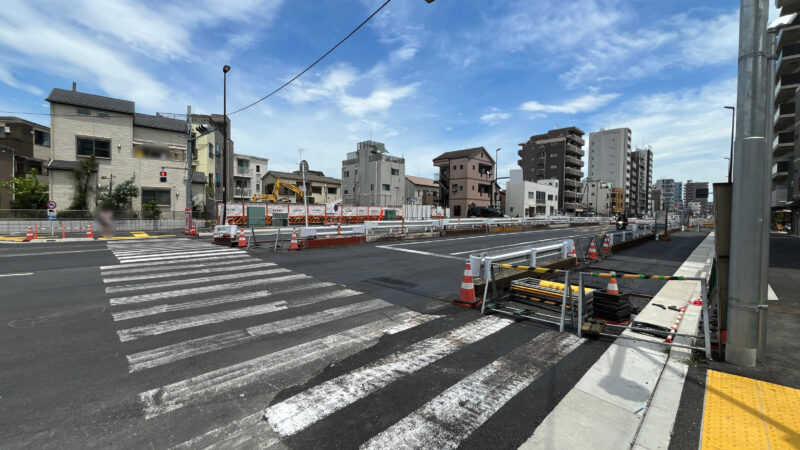 赤羽岩淵 横断歩道