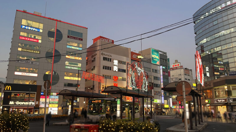 赤羽駅 イルミネーション