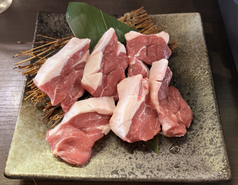 川口 カウンター焼肉 肉松