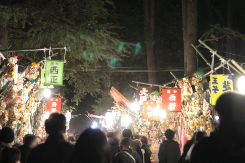 川口神社 おかめ市