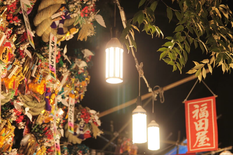 川口神社 おかめ市