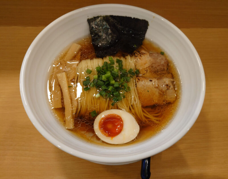 駒込 願月 鯛醤油ラーメン