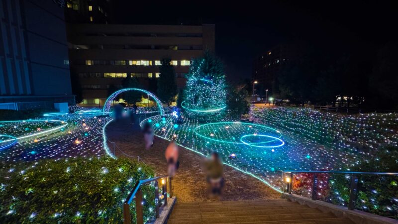 帝京大学イルミネーション