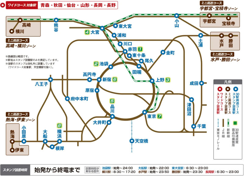 JR東日本 トレインスタンプラリー