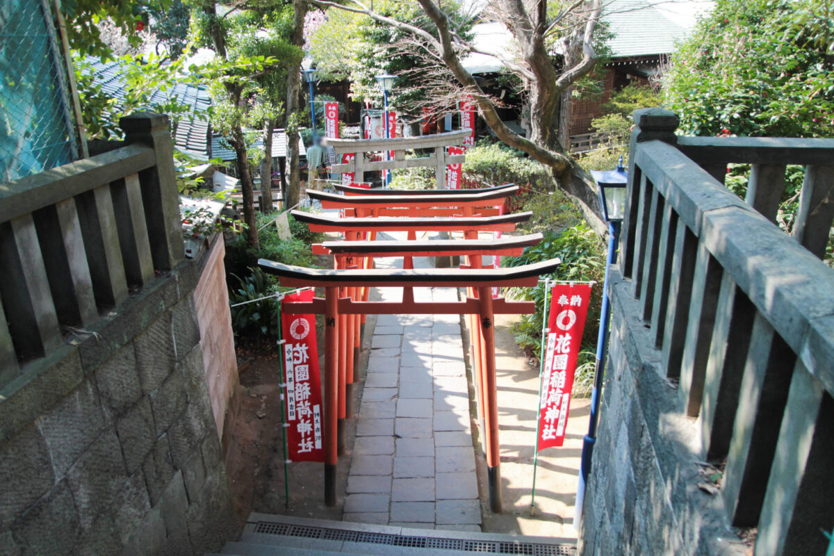 花園稲荷神社　上野公園