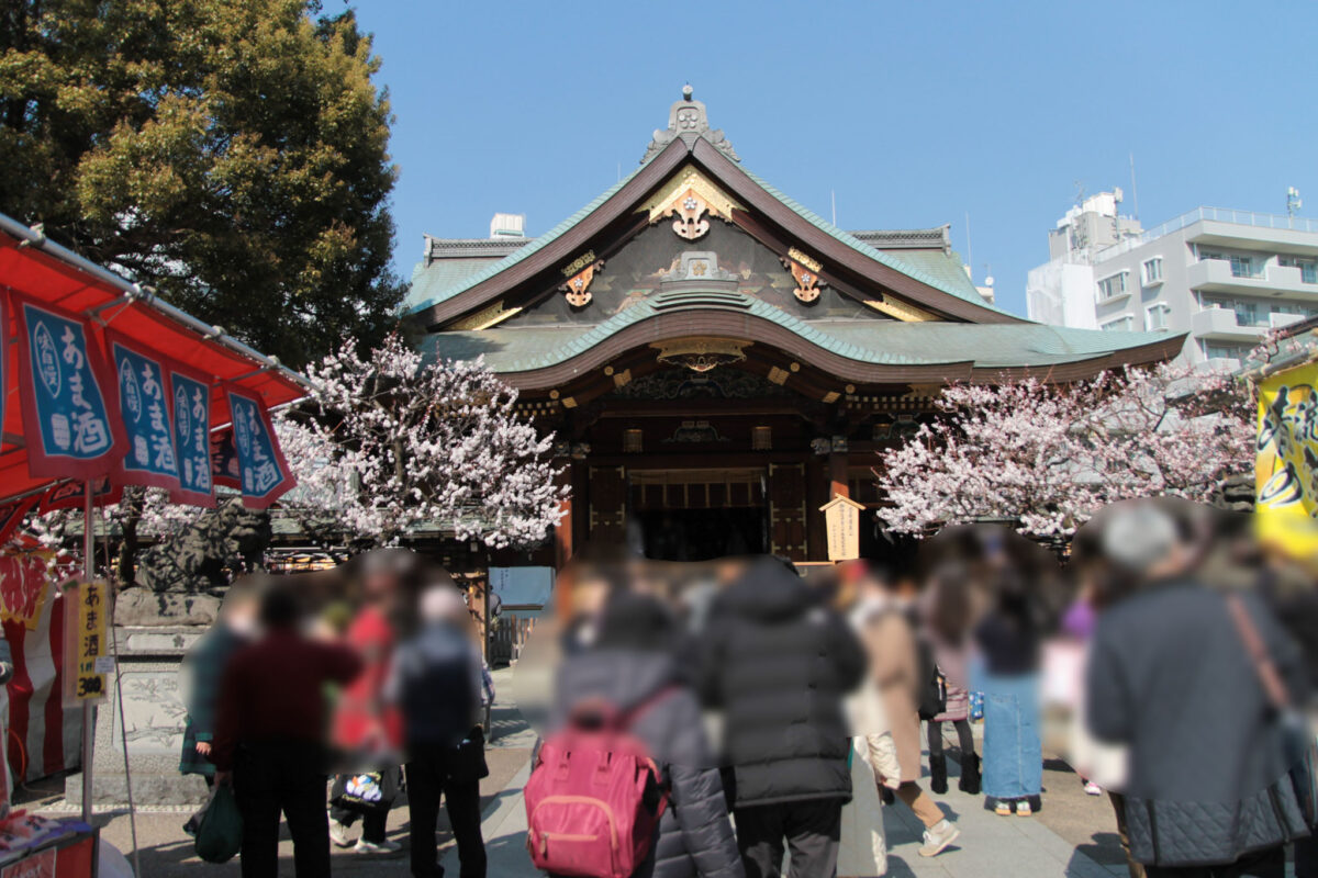 湯島天神　梅まつり