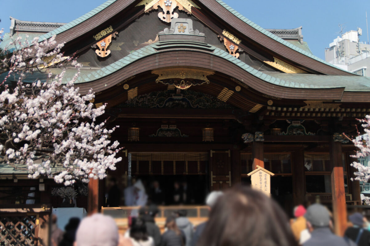 湯島天神　梅まつり