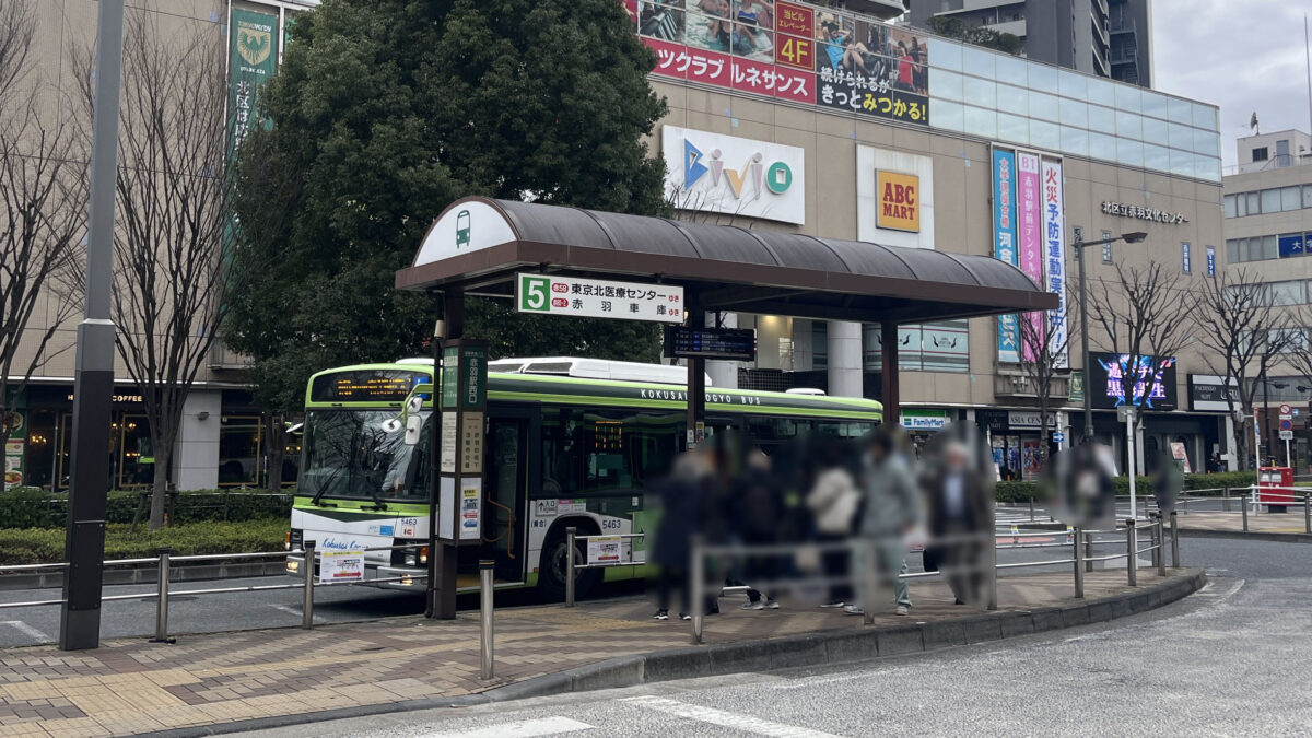 赤羽駅西口バス停