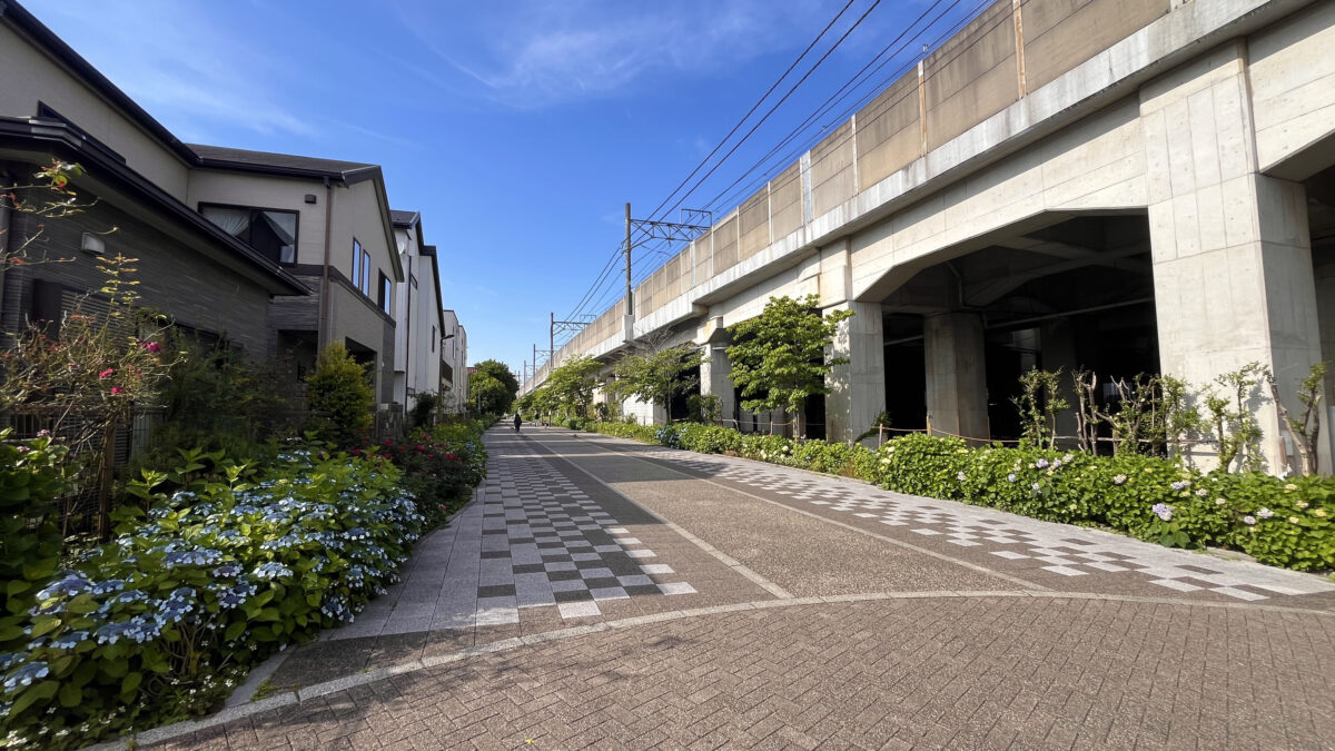 赤羽 稲付遊歩道