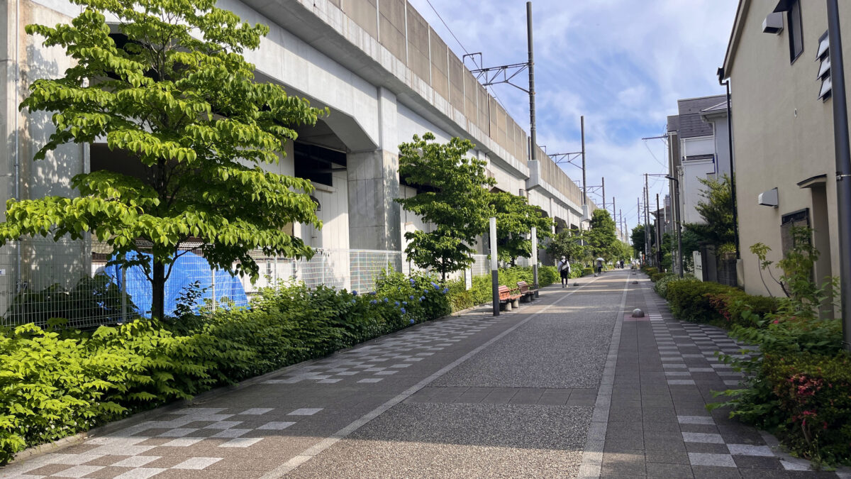 赤羽 稲付遊歩道