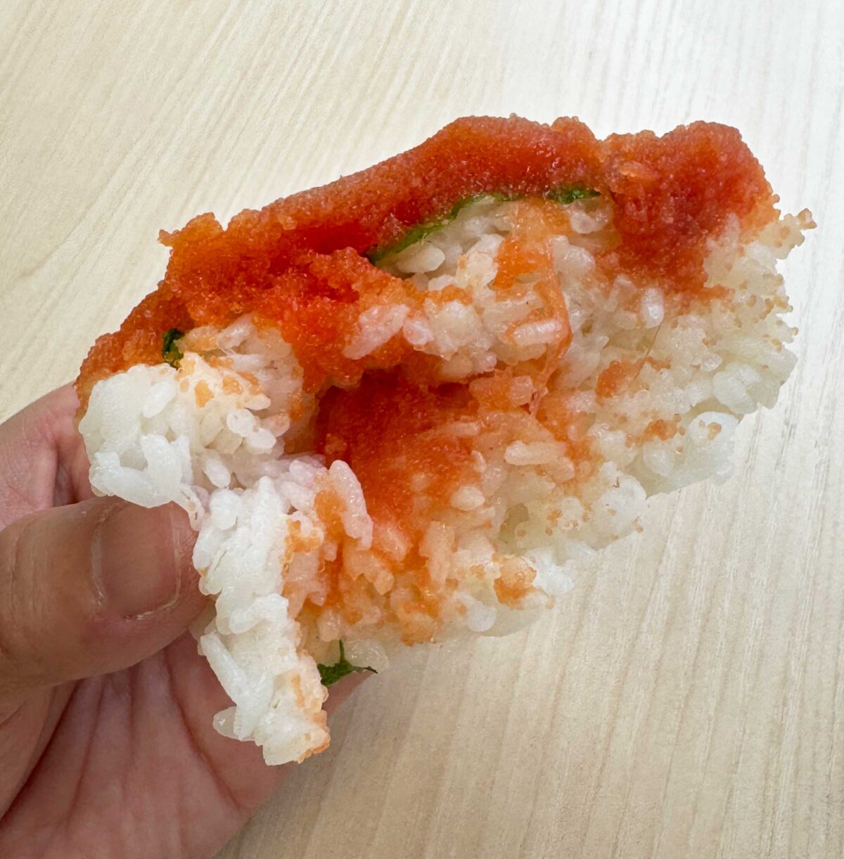 角上魚類　明太子おにぎり