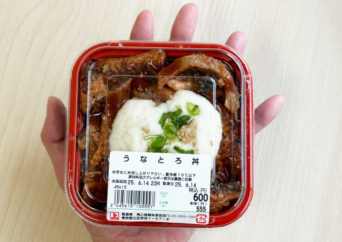 角上魚類赤羽店うなとろ丼