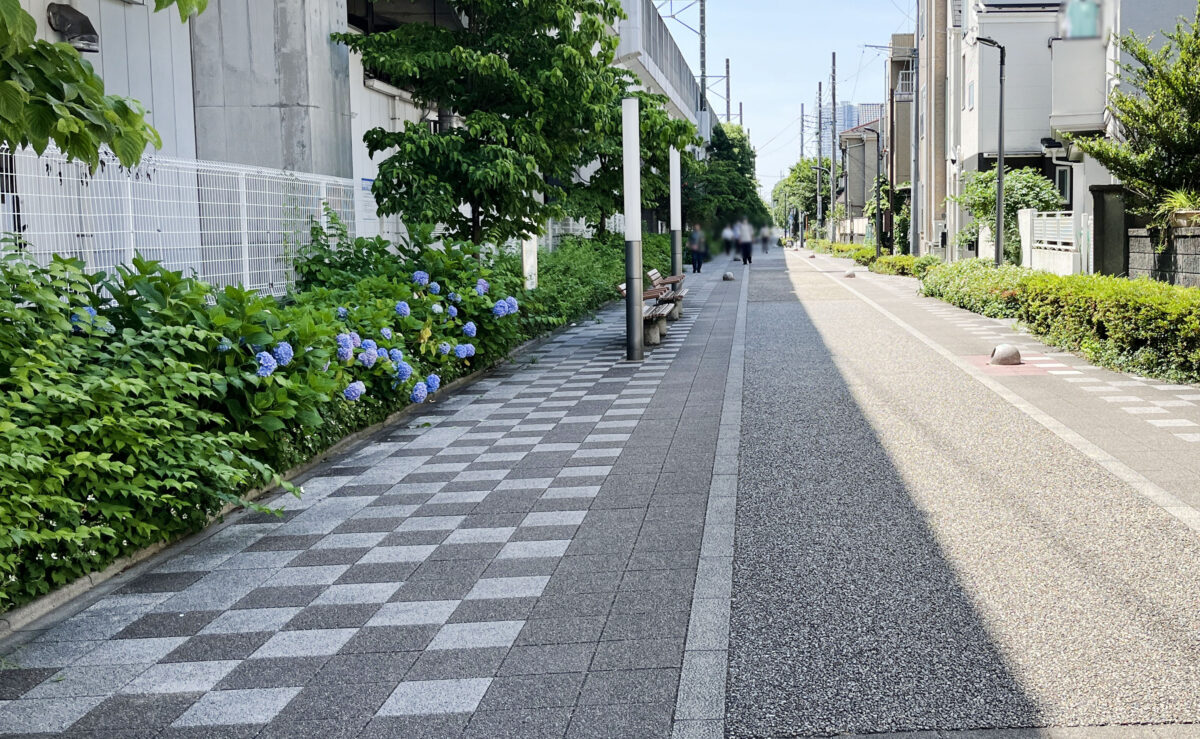 稲付遊歩道　赤羽