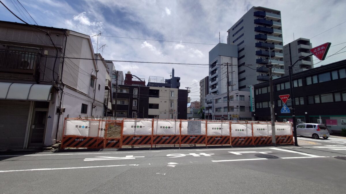 尾久 北区昭和町1丁目賃貸事業プロジェクト新築工事