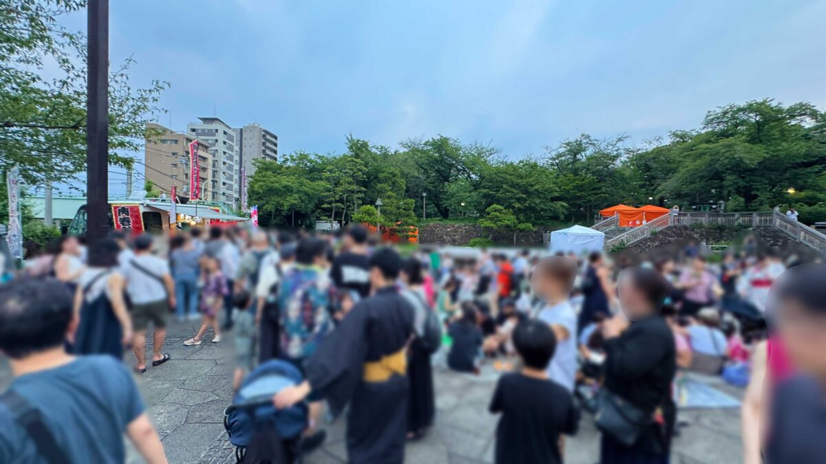 飛鳥山盆踊り250705盆踊り