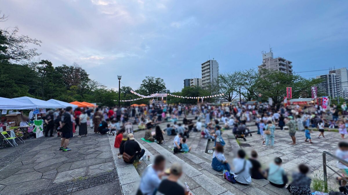 飛鳥山盆踊り250705盆踊り