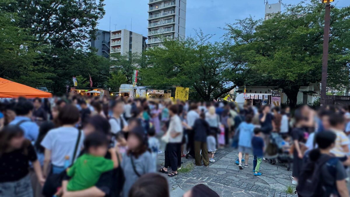 飛鳥山盆踊り250705盆踊り