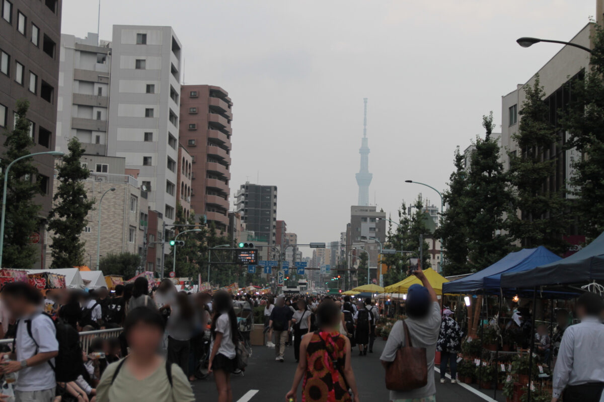 入谷朝顔まつり