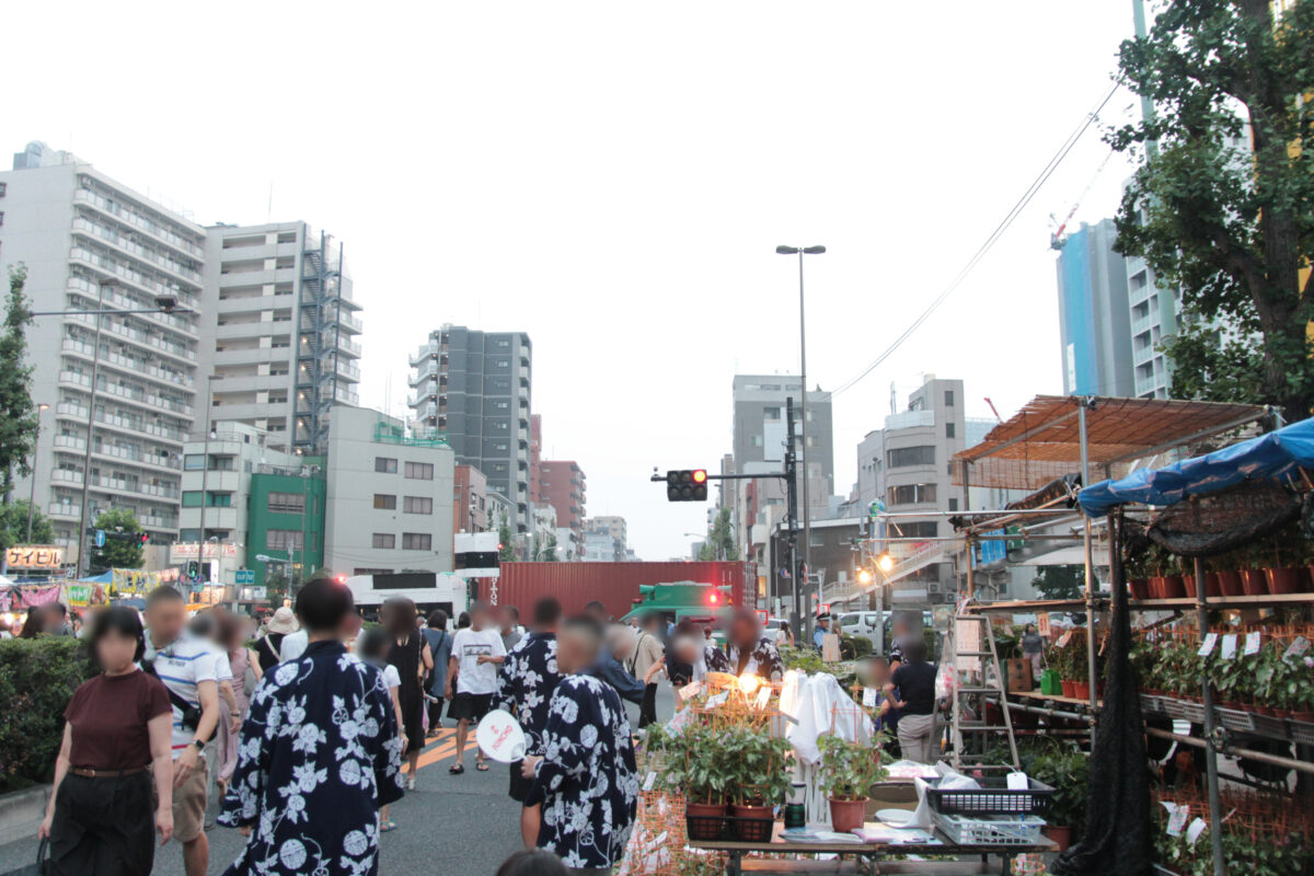 入谷朝顔まつり