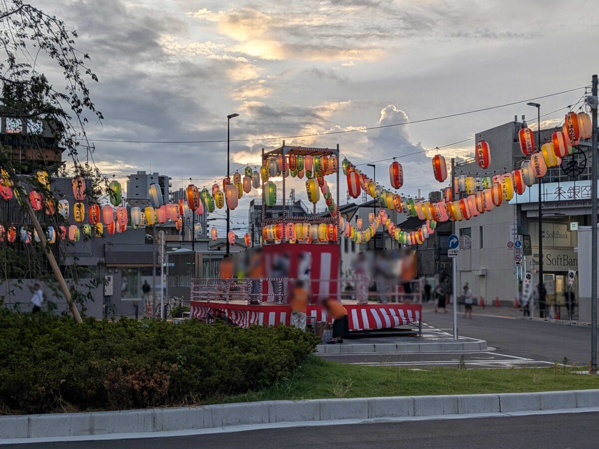 十条駅前盆踊り