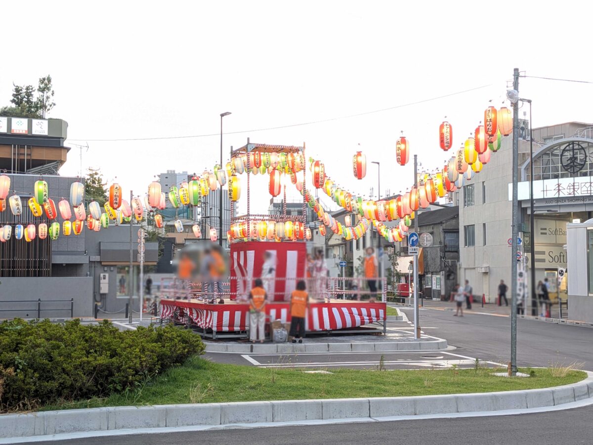 十条駅前盆踊り