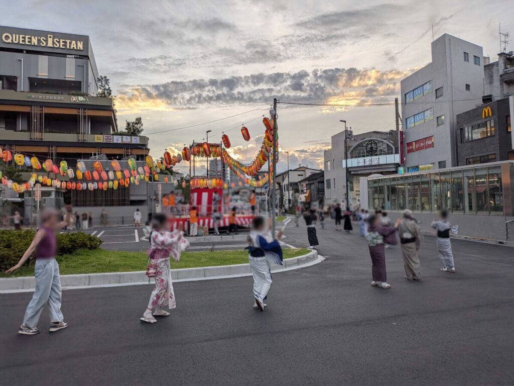 十条駅前盆踊り