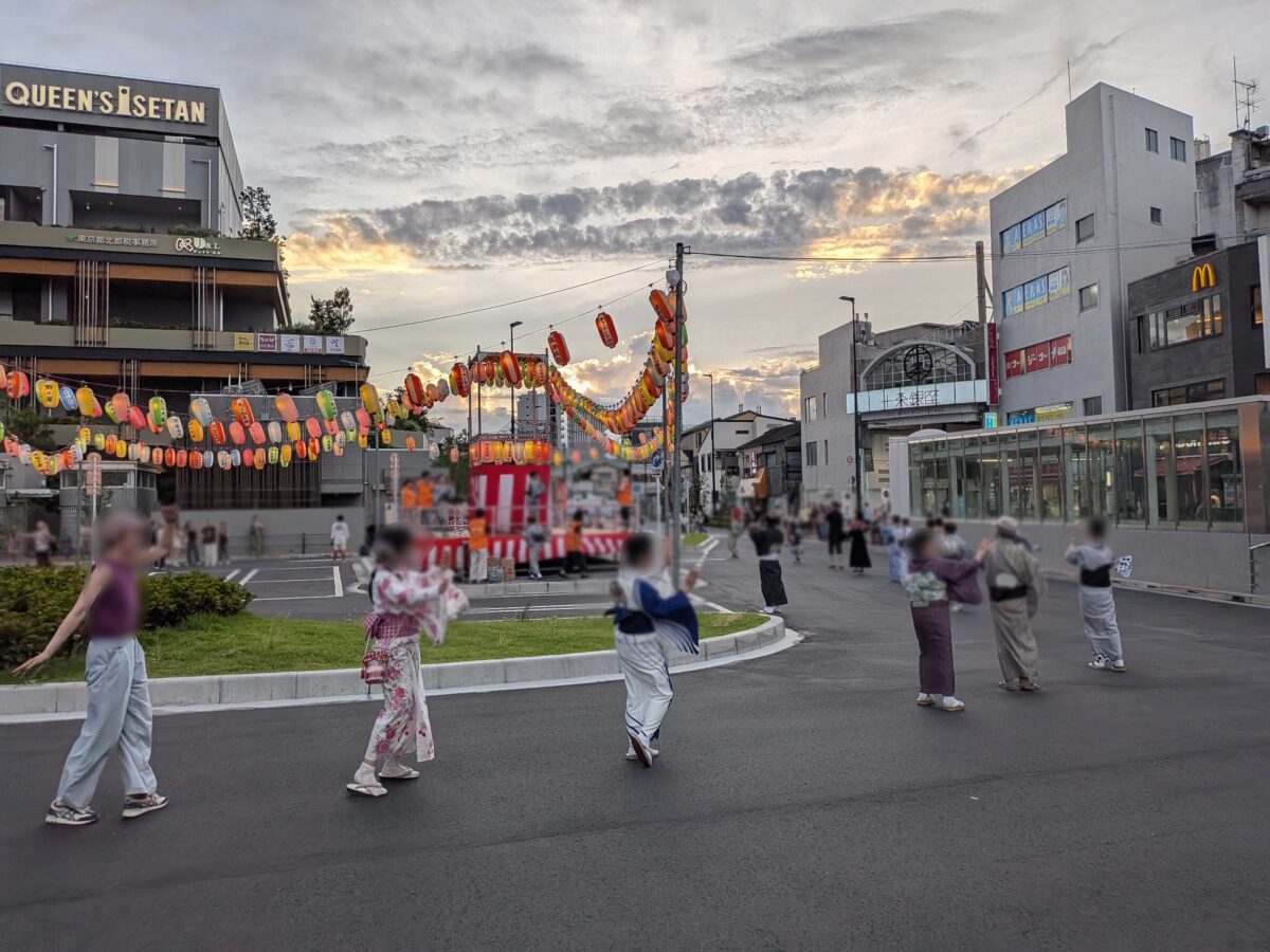 十条駅前盆踊り