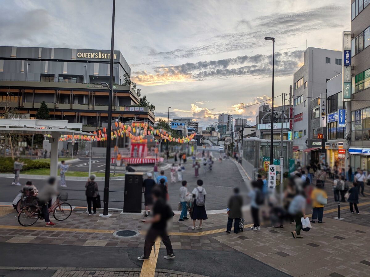 十条駅前盆踊り