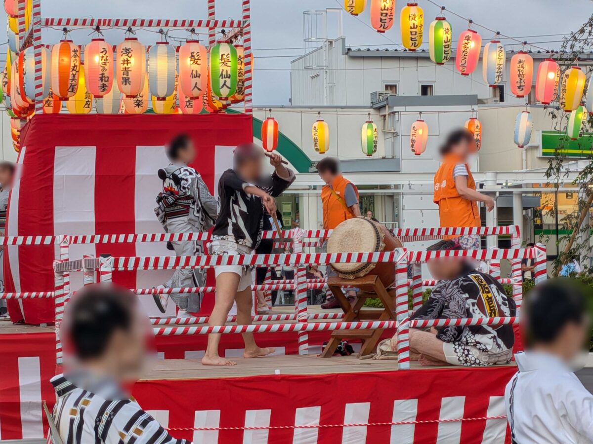 十条駅前盆踊り