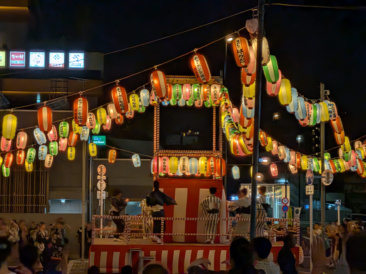 十条駅前盆踊り