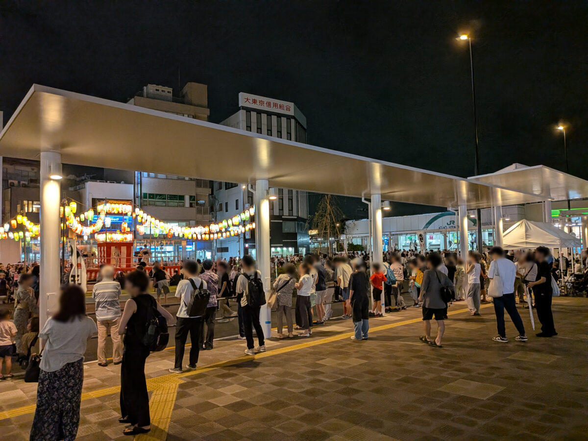十条駅前盆踊り