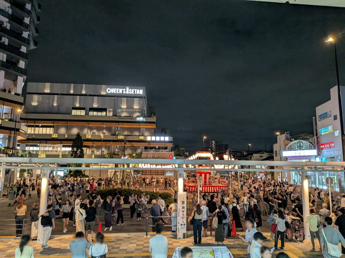 十条駅前盆踊り