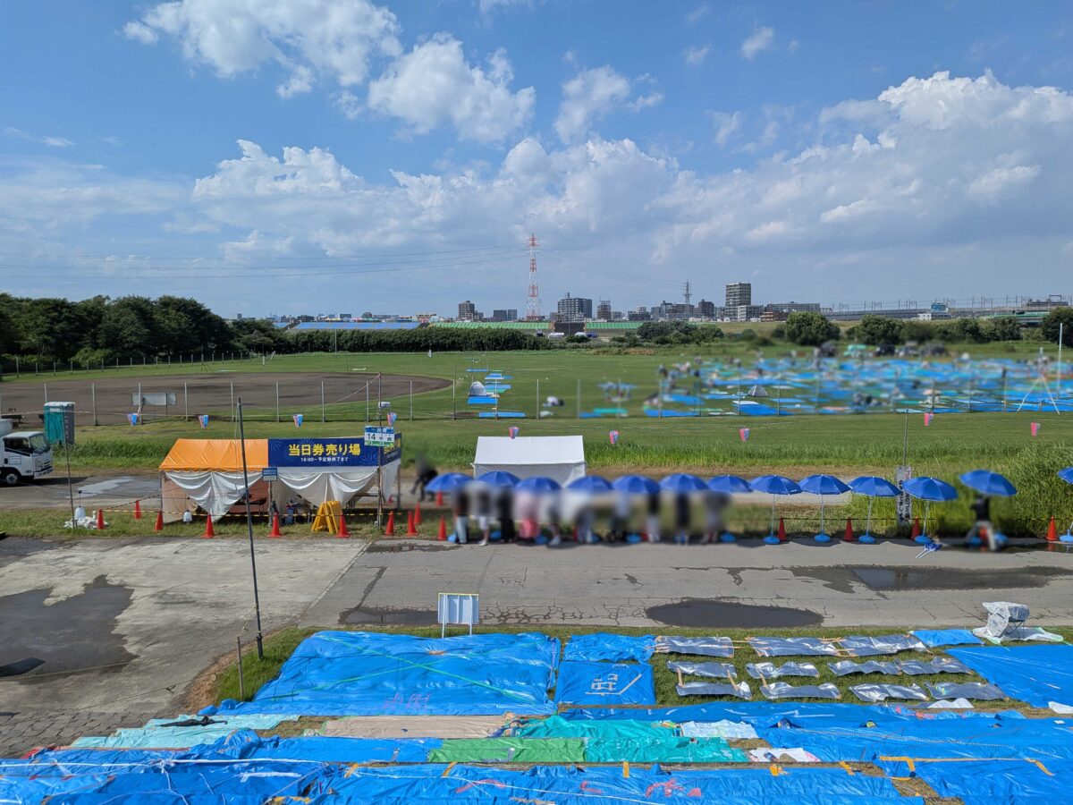 いたばし花火大会・当日券売り場