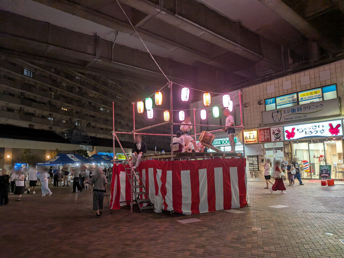 北赤羽駅前
