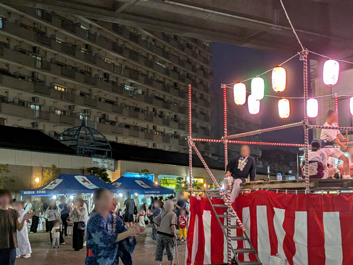 北赤羽駅前