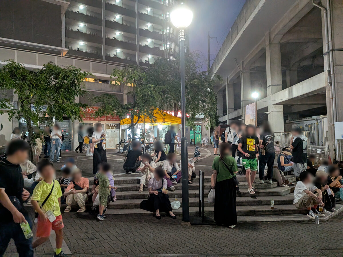 北赤羽駅前