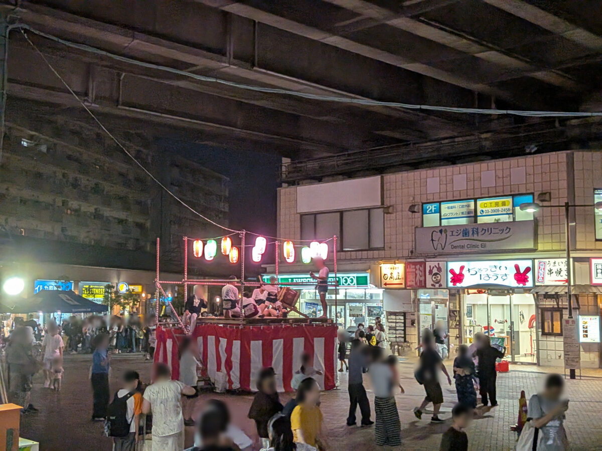 北赤羽駅前