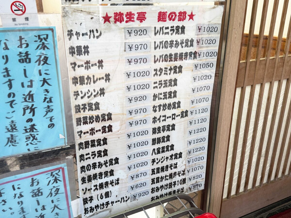 王子　弥生亭