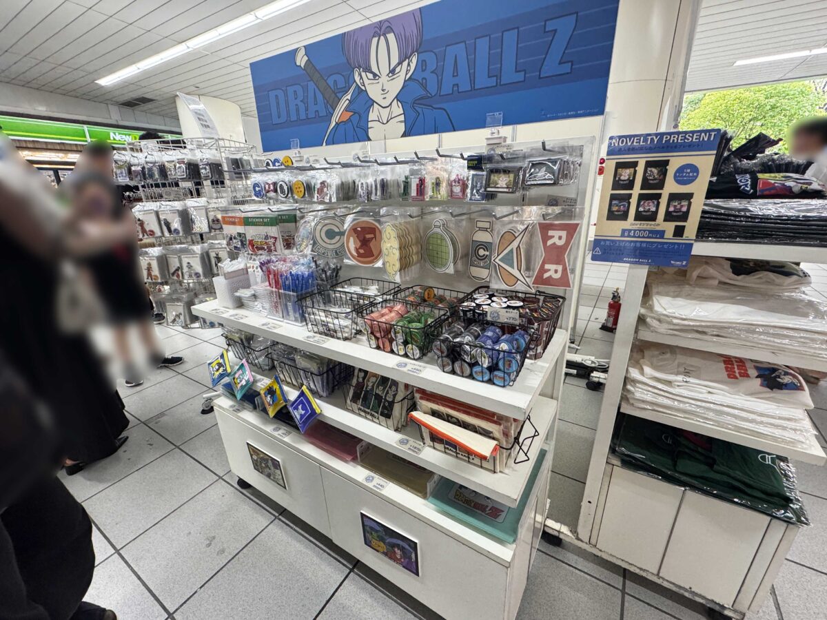 赤羽駅ドラゴンボールPOP UP STORE