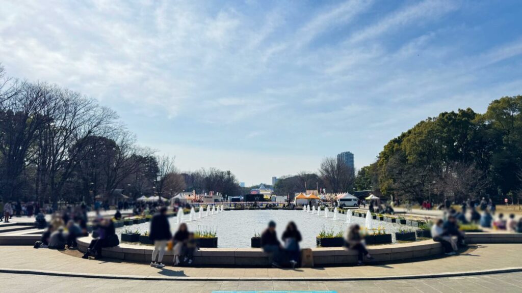 上野公園噴水広場