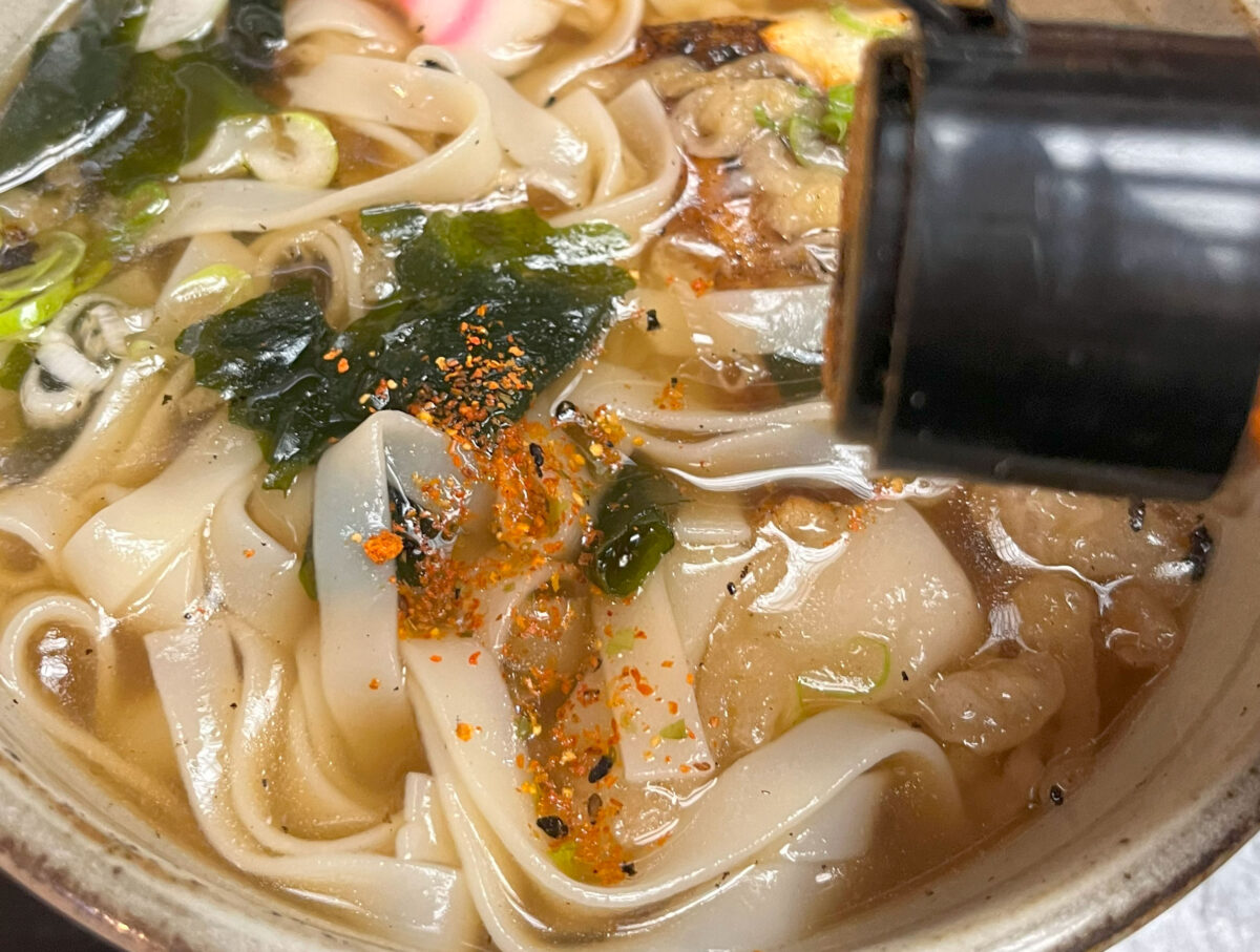 田端 そば処 浅野屋 力きしめん